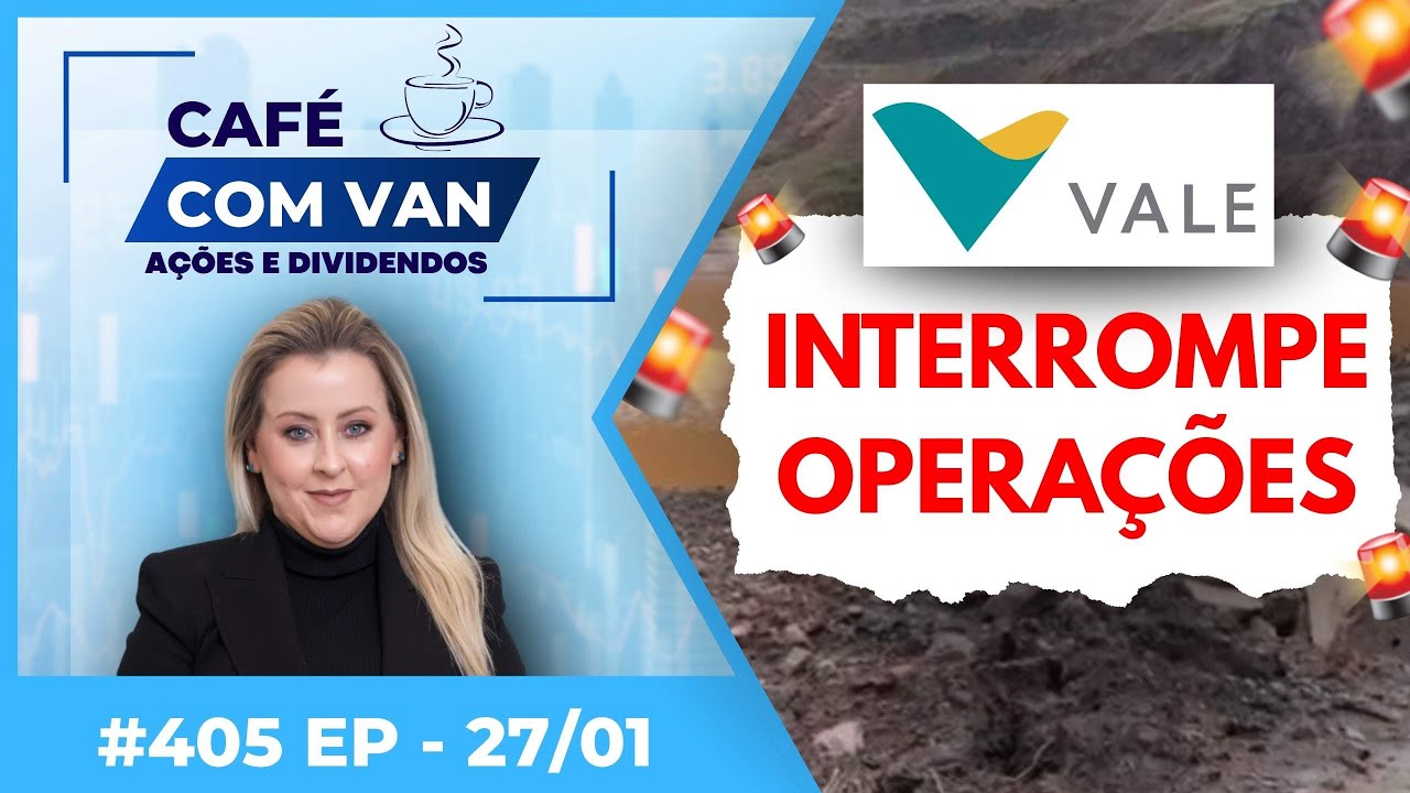 🔴AO VIVO: Suspensão do funcionamento da vale