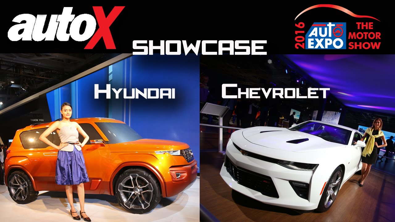 Hyundai & Chevrolet | Showcase | Auto Expo 2016 | autoX