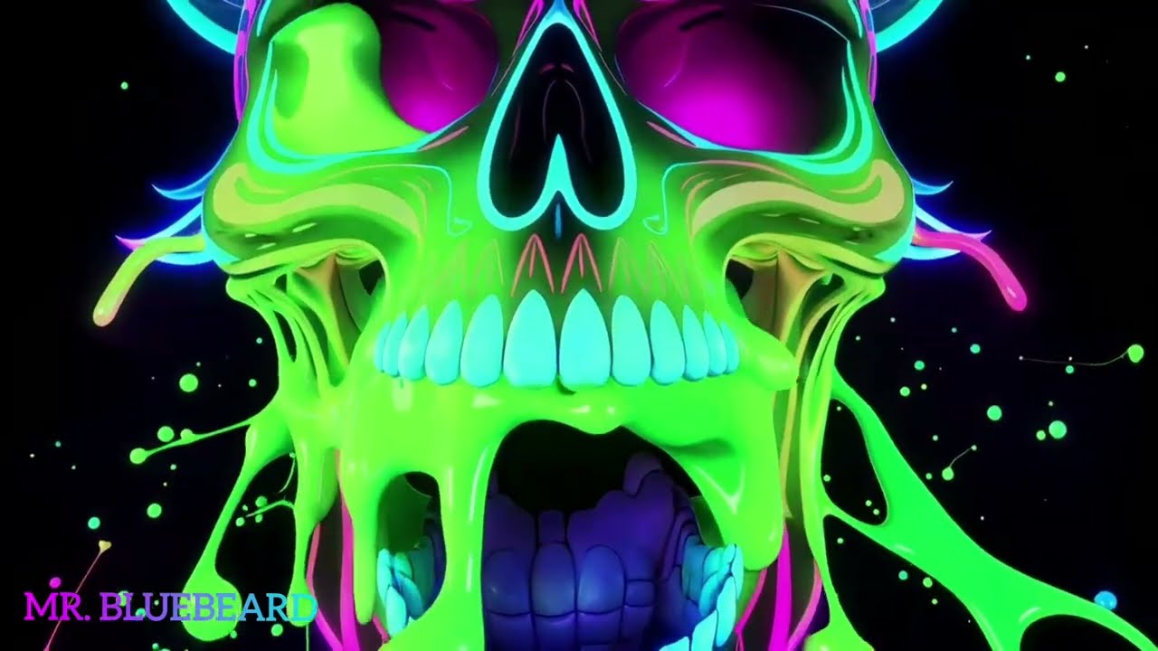 Neon Blues Vibes - New Blues in Neon, Acid Blues,  AI Video 