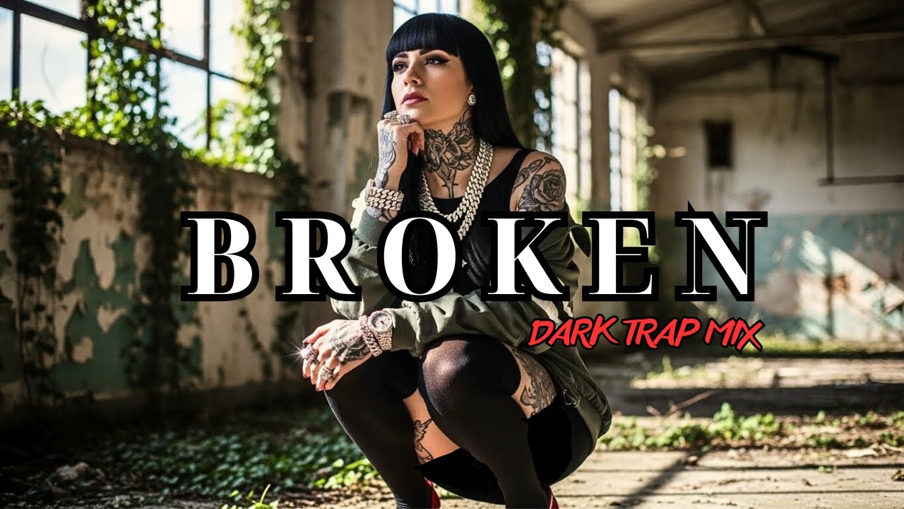 Broken | Dark Trap Mix 2026 – Fractured Souls Drifting Through Dark hiphop Shadows