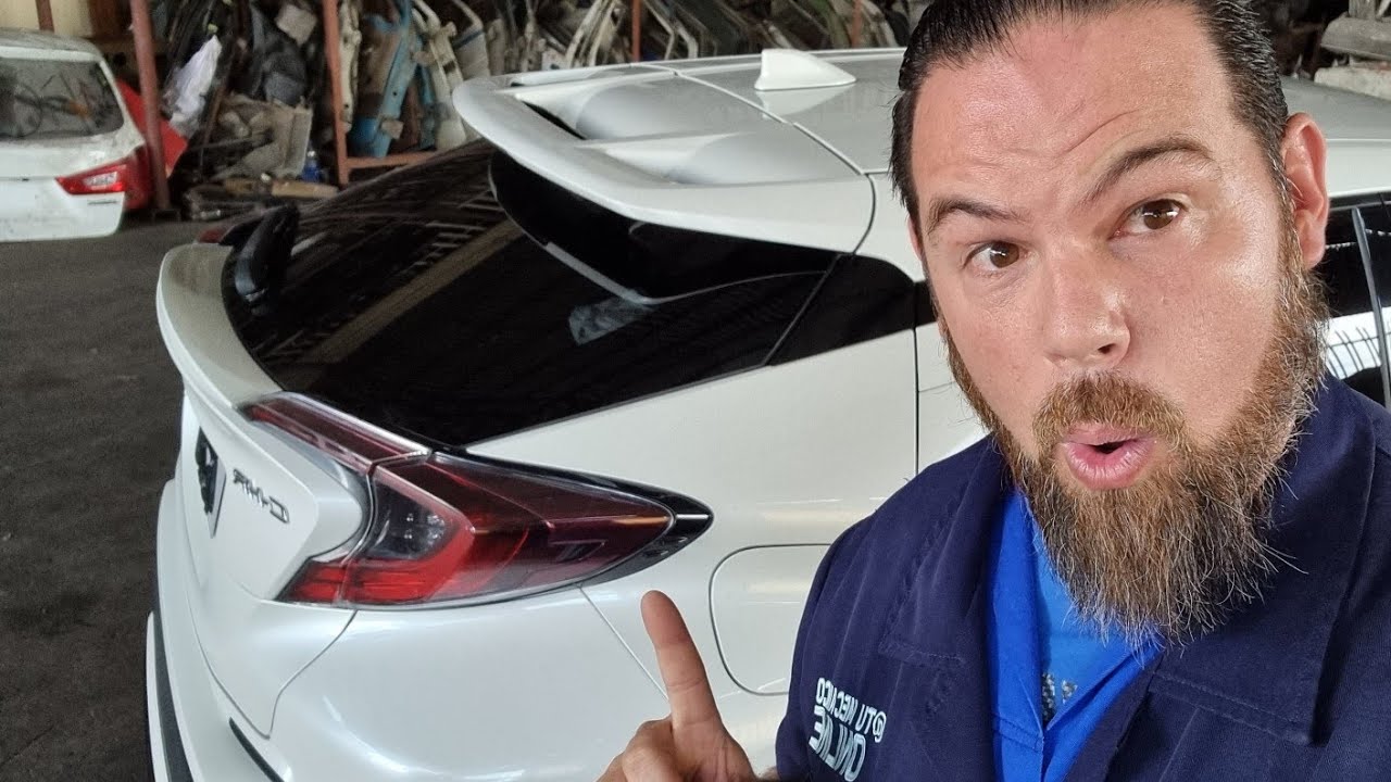 Обслуживание гибридного аккумулятора Toyota C-HR 2017, часть 1