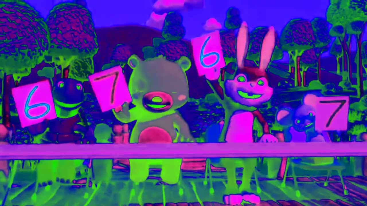 The four little frog jump in to the water 