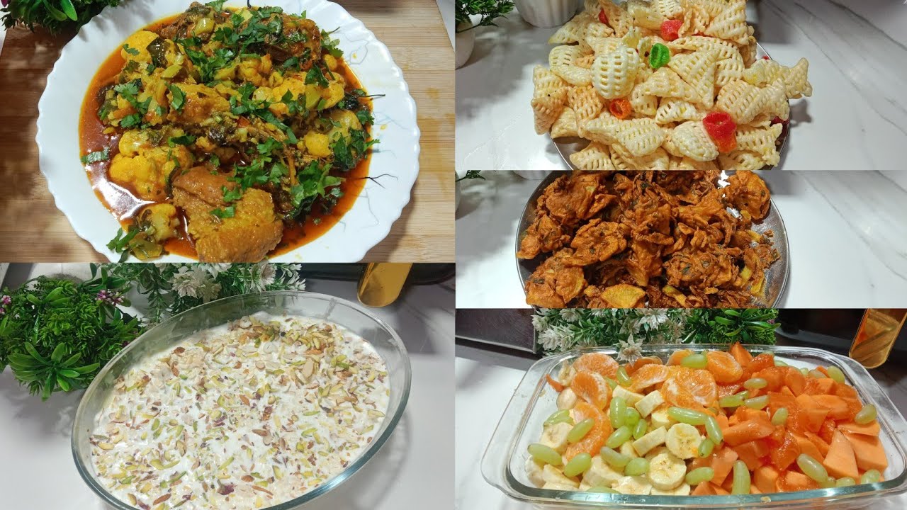 Aaj Ka Iftar Menu 😍 | Gobhi Gosht Special + Sweet Bread Pudding