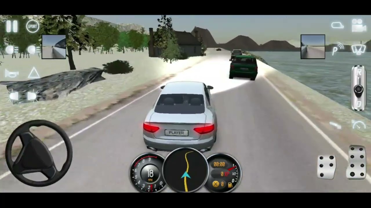 Brand new car BMW M5 driver full speed gaon ke kacche raste per bahut hi teji se gadi chala raha 