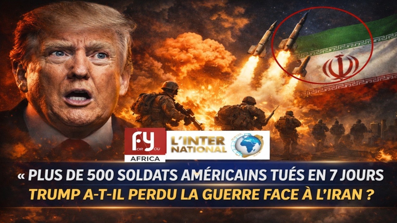 PLUS DE 500 SOLDATS AMÉRICAINS TUÉS EN 7 JOURS, TRUMP A-T-IL PERDU LA GUERRE FACE À L'IRAN ?