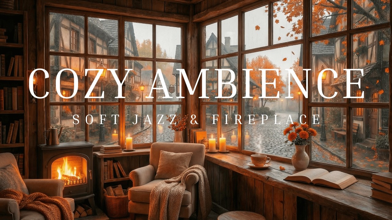 Cozy Reading Ambience 📖 Relaxing Reading Music for Studying & Focus