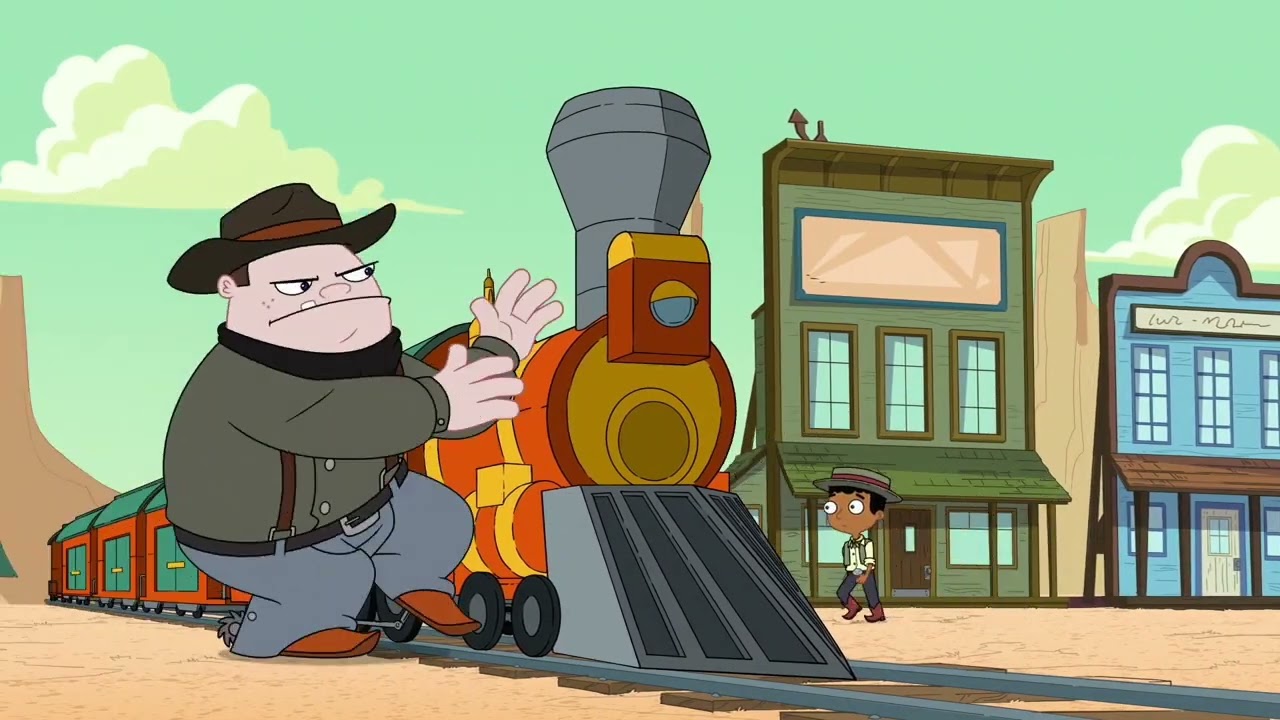 Phineas and Ferb - Forced Perspective Western Town (Song)