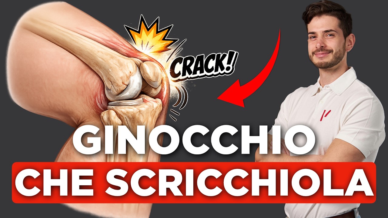 Ti scricchiola il GINOCCHIO? Ecco cosa dice la SCIENZA