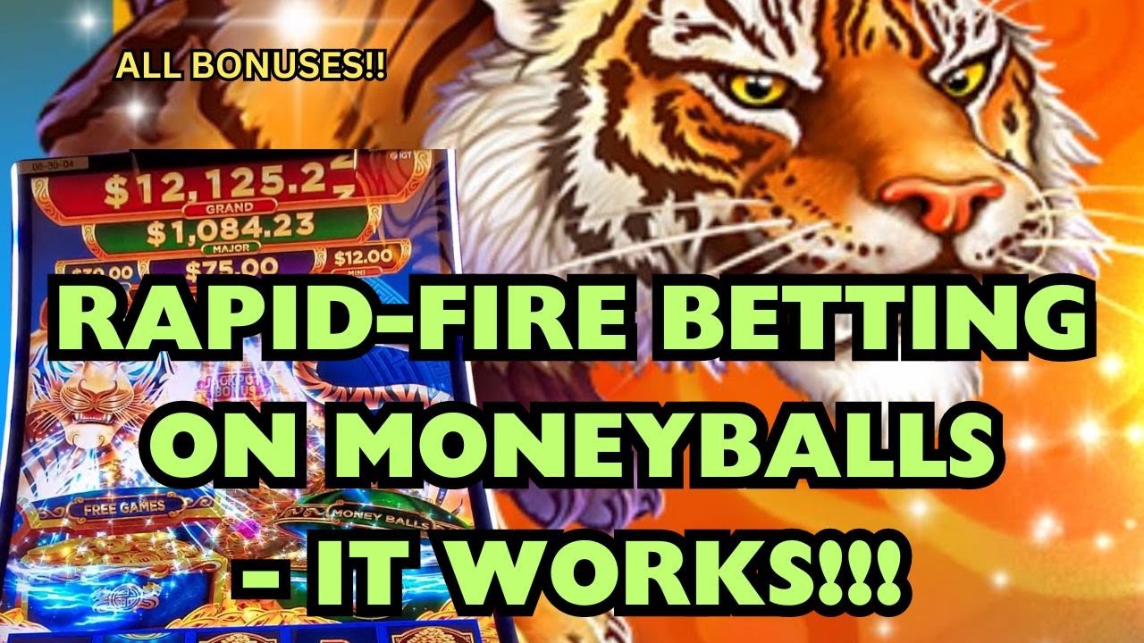 Fast Betting Triggers ALL bonuses on MONEY BALLS! Magic Treasure Tiger #slots #money balls slot 🎰💲💲💲