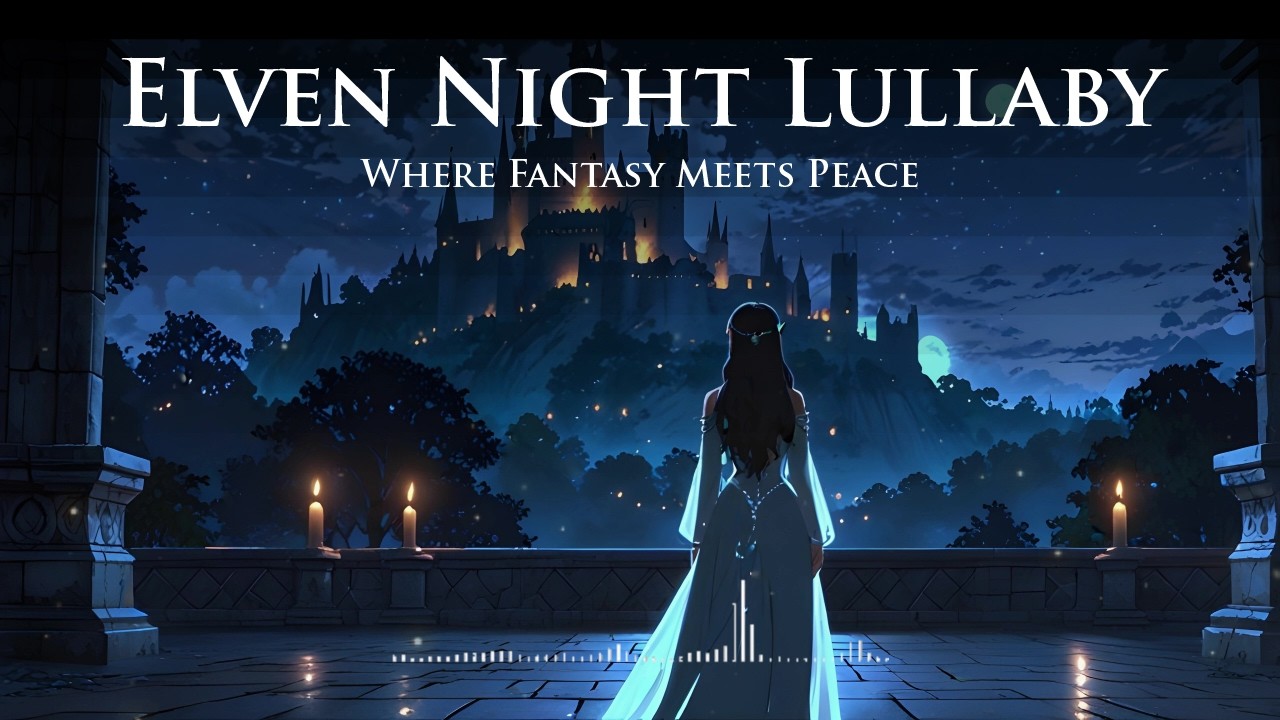 Elven Night Lullaby | Calm Medieval Fantasy Music for Deep Sleep & Relaxation
