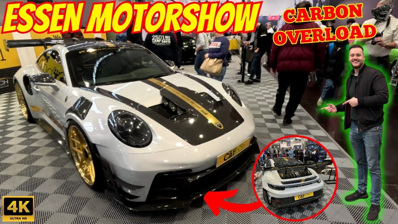 AUTOMOTIVE WONDERLAND! Ferrari Roma Spider, 1967 Shelby GT500, Porsche GT3RS, ... | Essen Motorshow