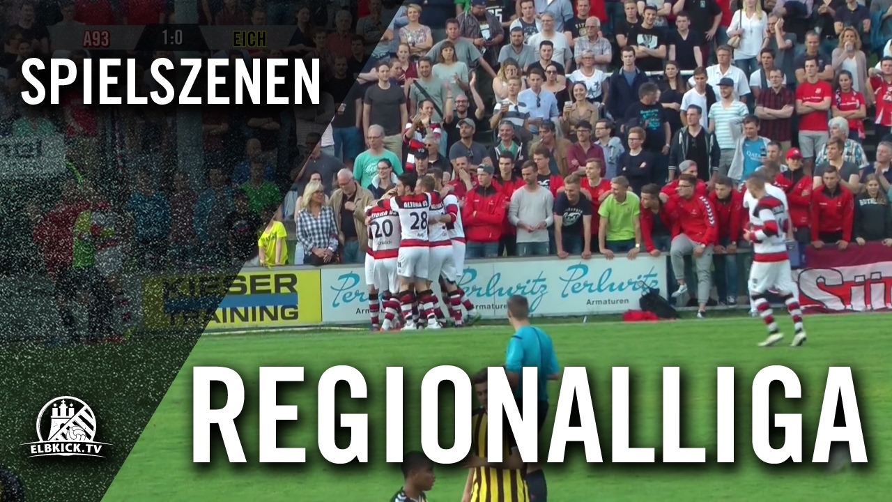 Altona 93 - SV Eichede (Aufstiegsrunde Regionalliga Nord) - Spielszenen | ELBKICK.TV