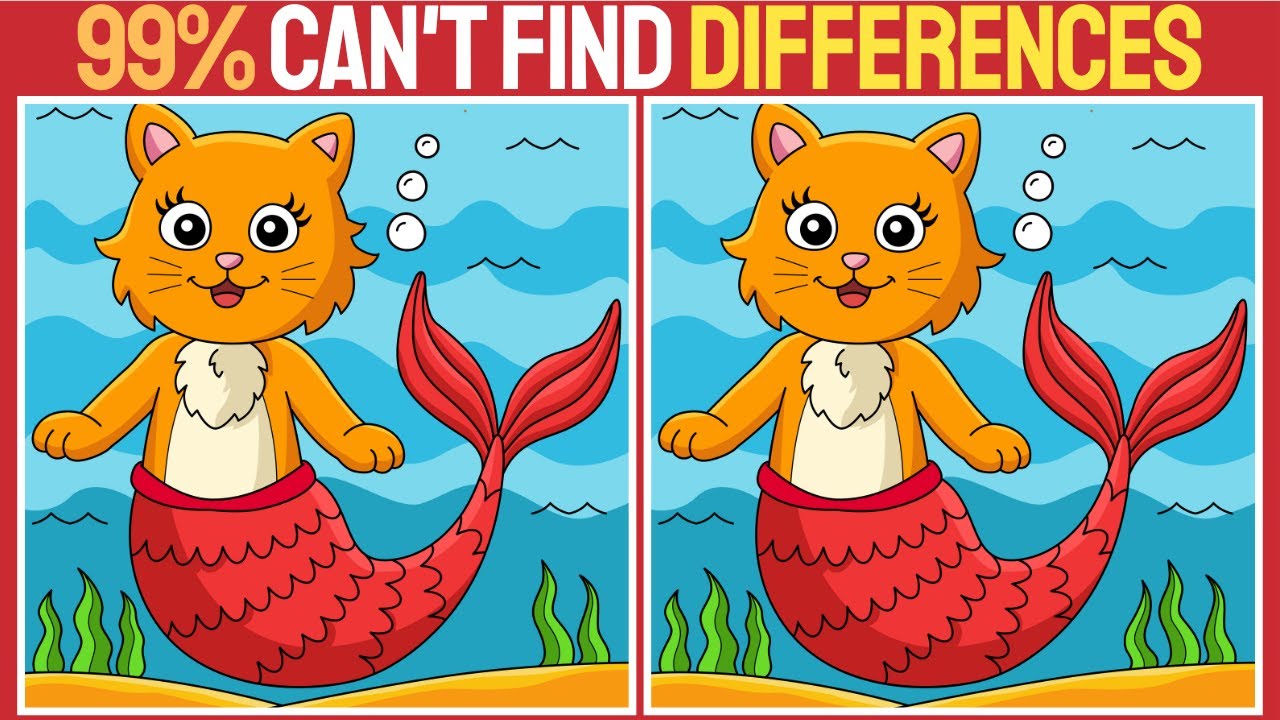 【Spot the difference】⚡️Very difficult puzzles for genius!! | Find 3 Differences between two pictures