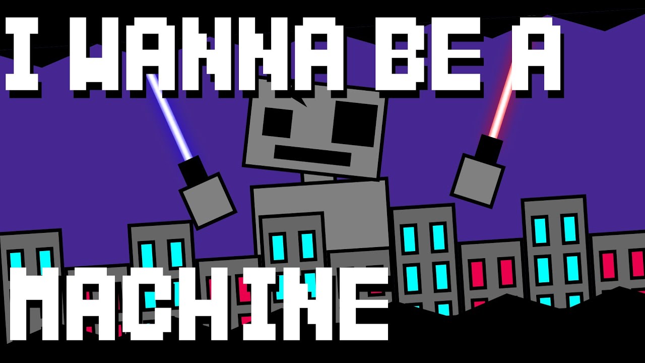 I Wanna Be A Machine - The Living Tombstone - Kinetic Typography