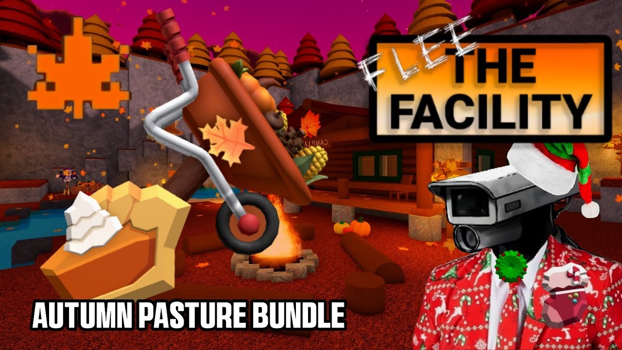Flee the Facility Autumn Pasture Bundle Gameplay!!