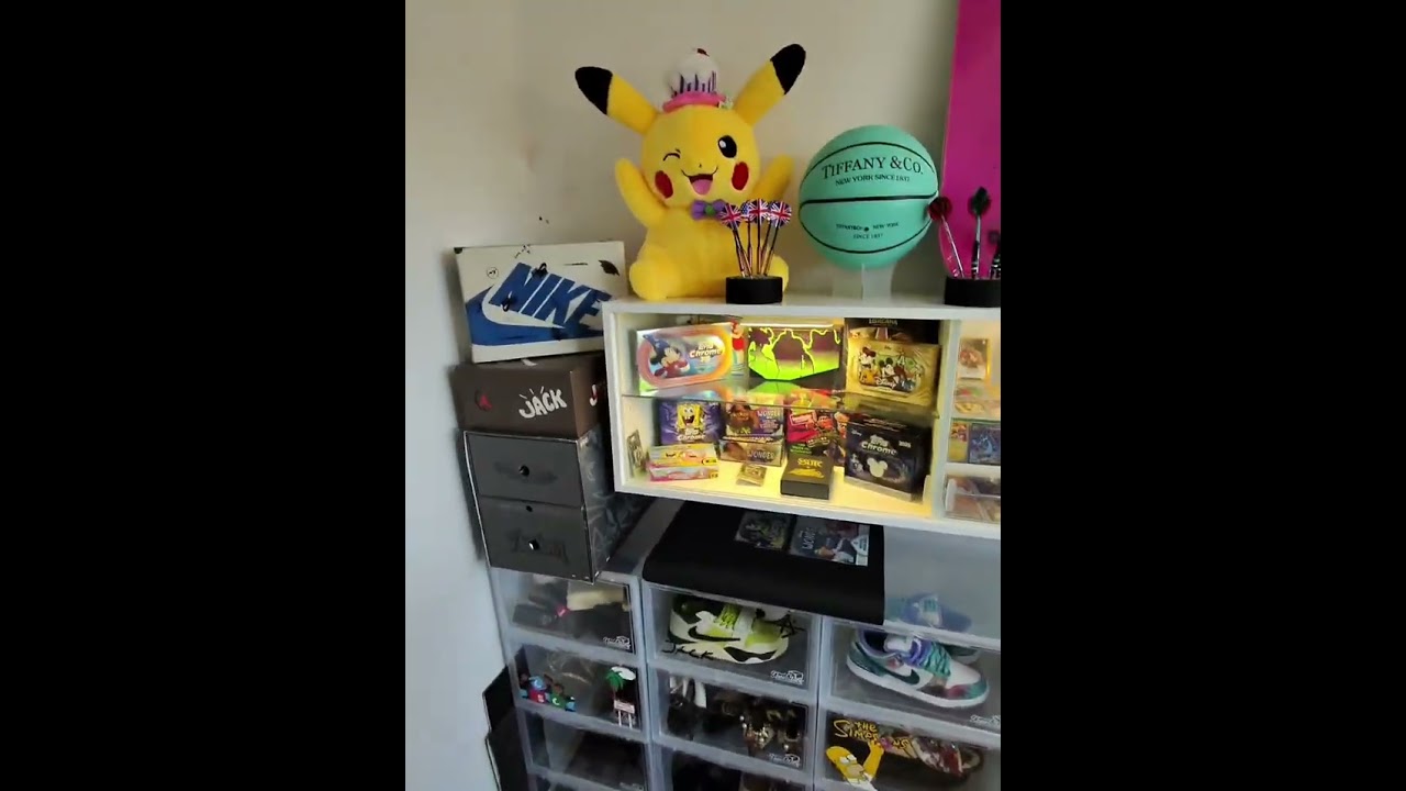 I Turned My Sneaker Room Into a Collectibles Room…