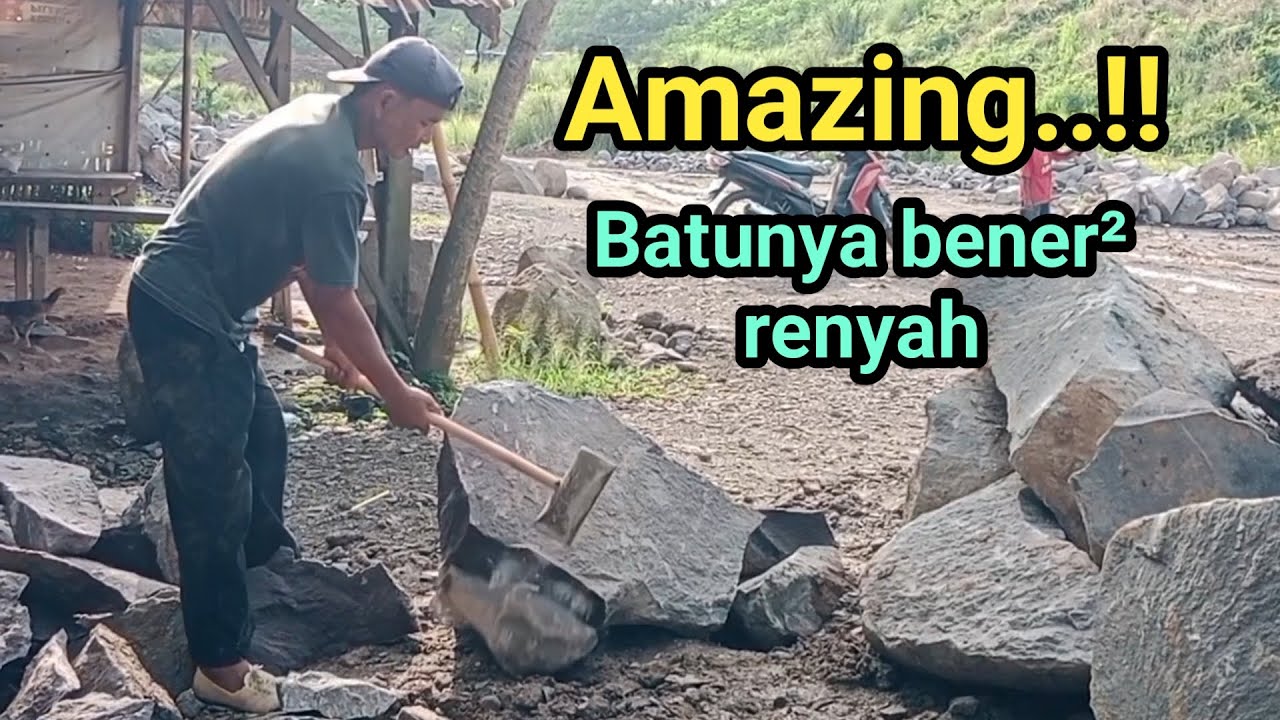 Amazing!! Batunya bener² renyah