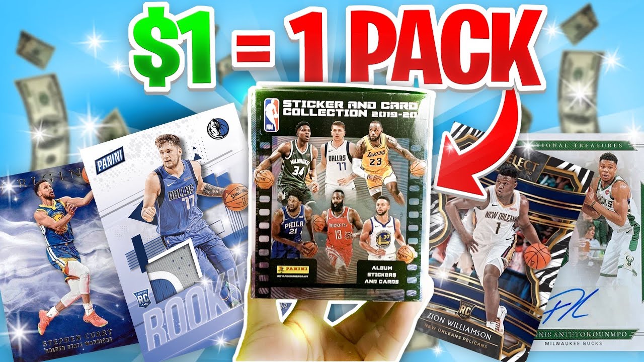 PANINI STICKER & CARD COLLECTION IRL BASKETBALL PACK OPENING! ARE THEY WORTH IT?