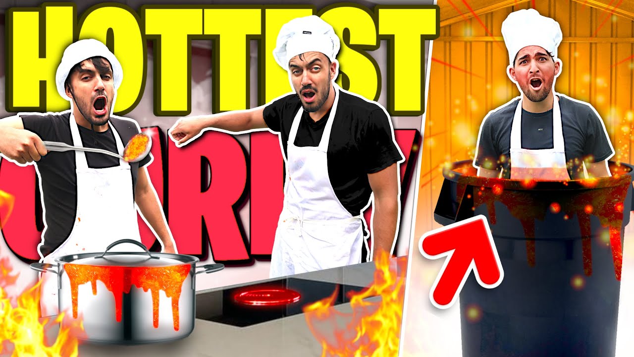WE MADE THE WORLDS HOTTEST CURRY *EXTREME*