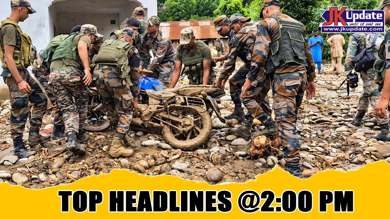JKupdate Top Headlines @ 2 PM 20 Sept 2026