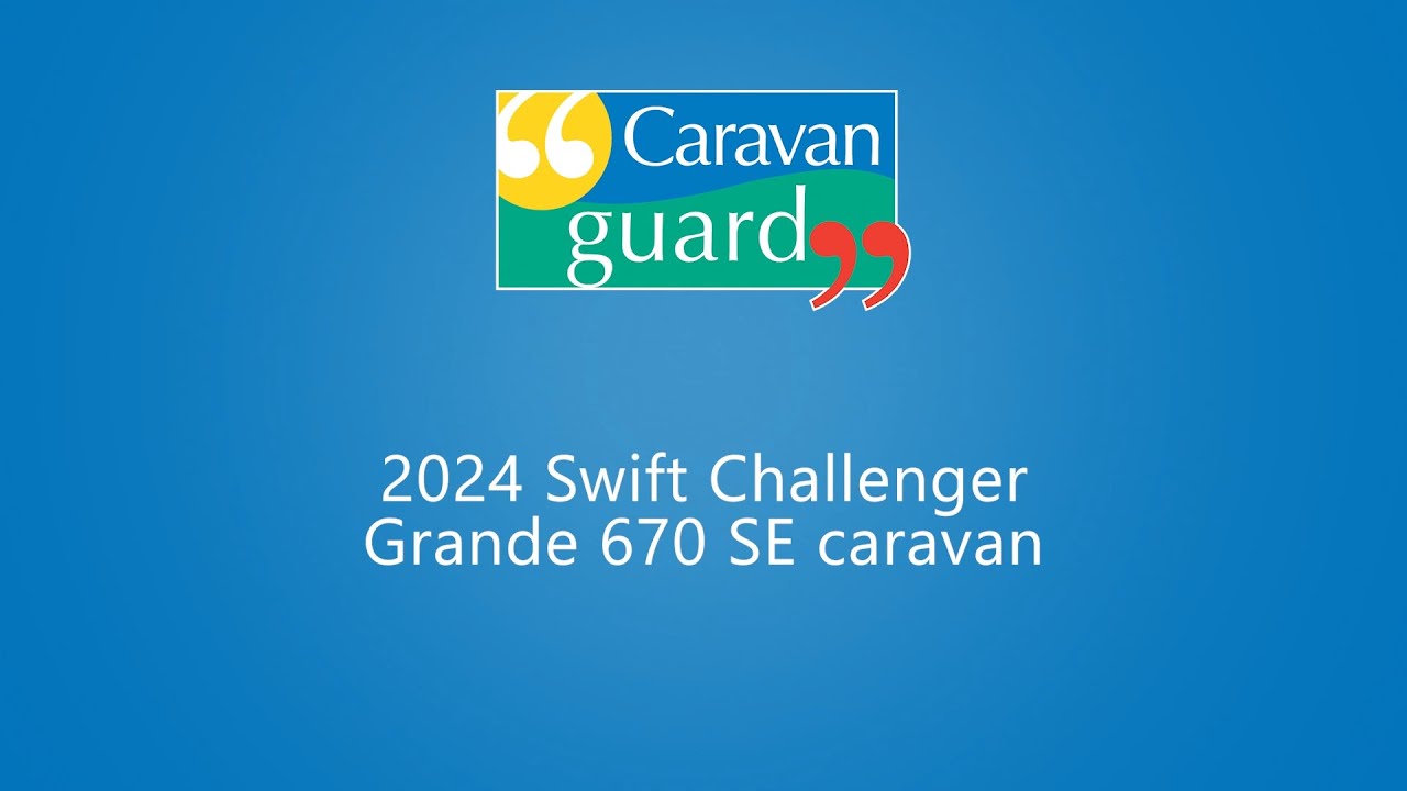 2024 Swift Challenger Grande 670 SE caravan
