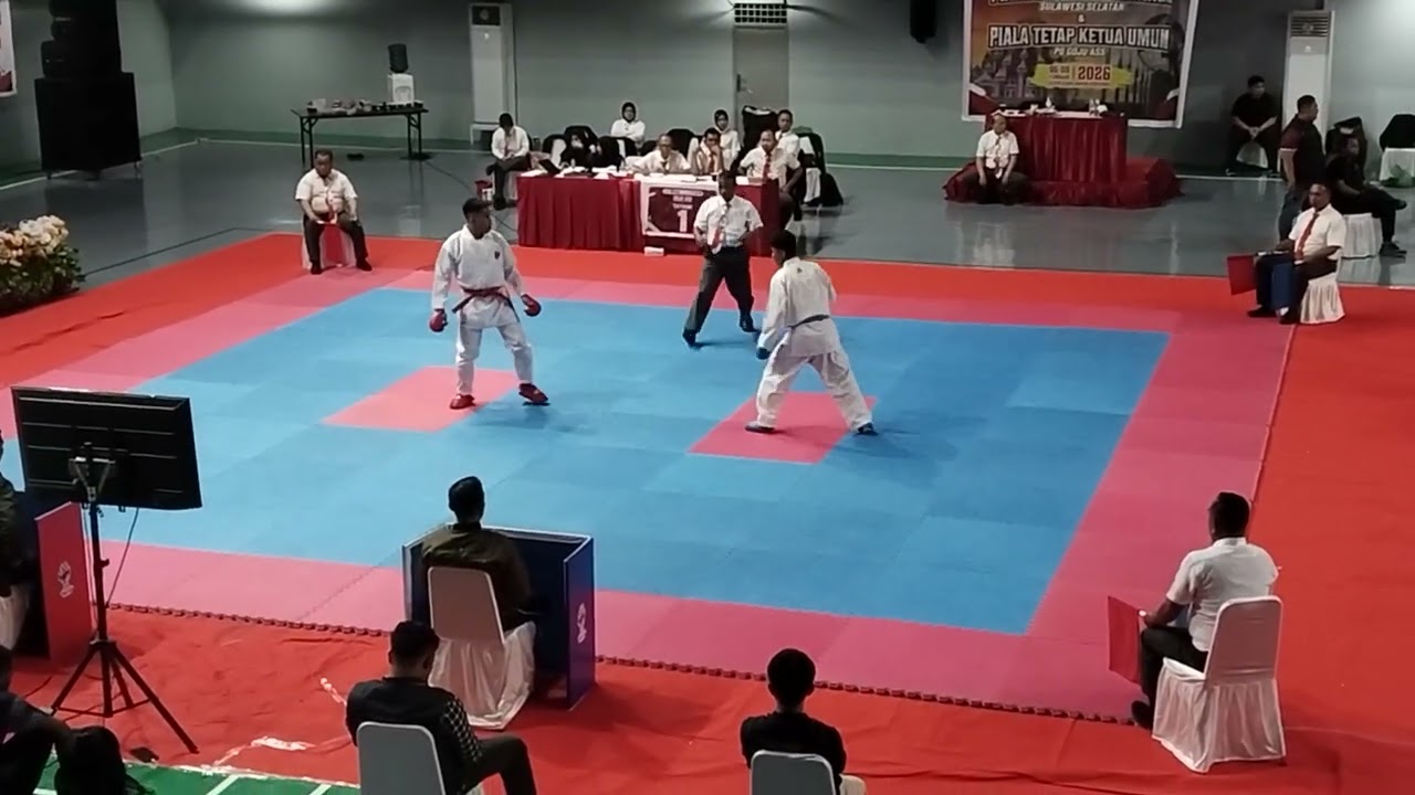 Kumite -75 Kg Putra Senior Kejuaraan Karate Goju Ass Piala Gubernur Sulsel 2026