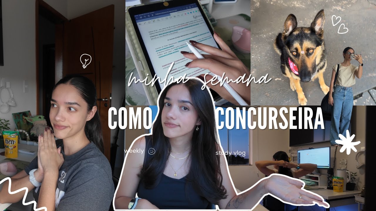 weekly study vlog: últimas semanas antes da prova + imprevistos, organização e BF haul