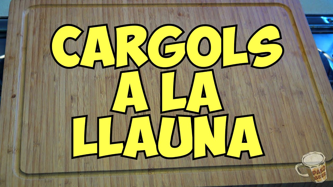 Cargols a la llauna · Caracoles a la llauna · Canned snails  | Cocina Rápida Musical #49