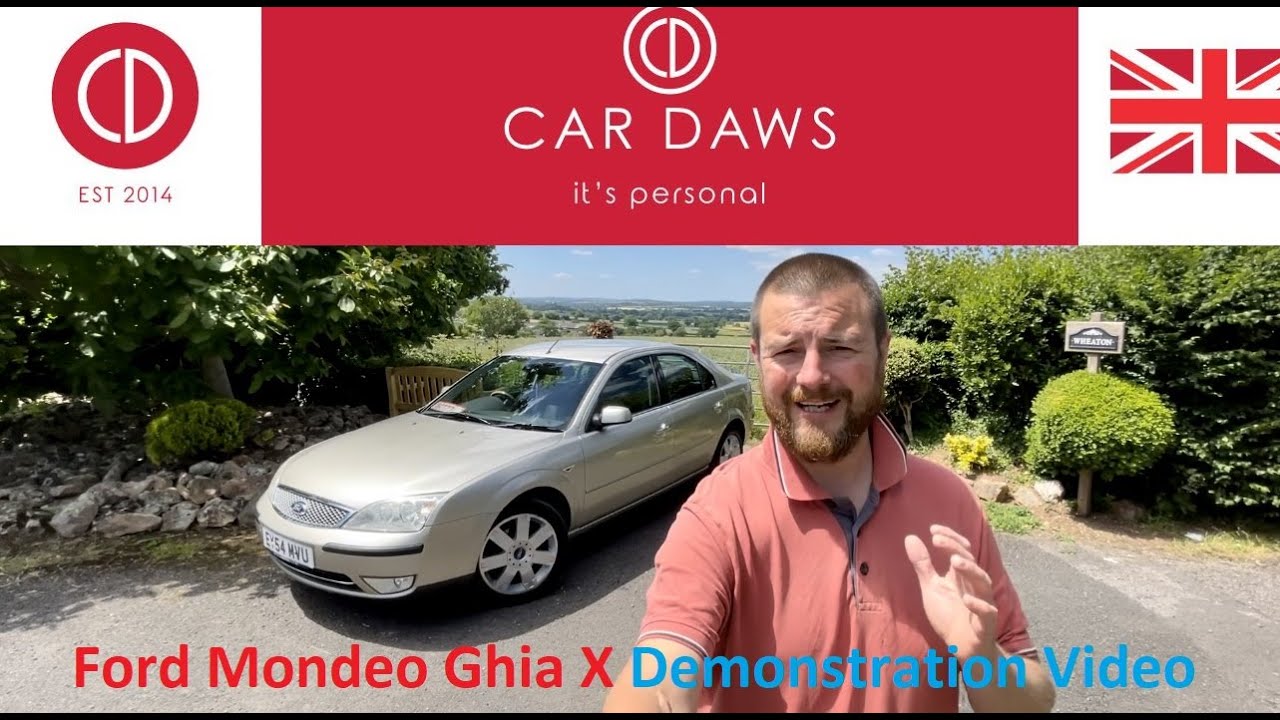 Mk 3 Ford Mondeo Ghia X Demonstration Video