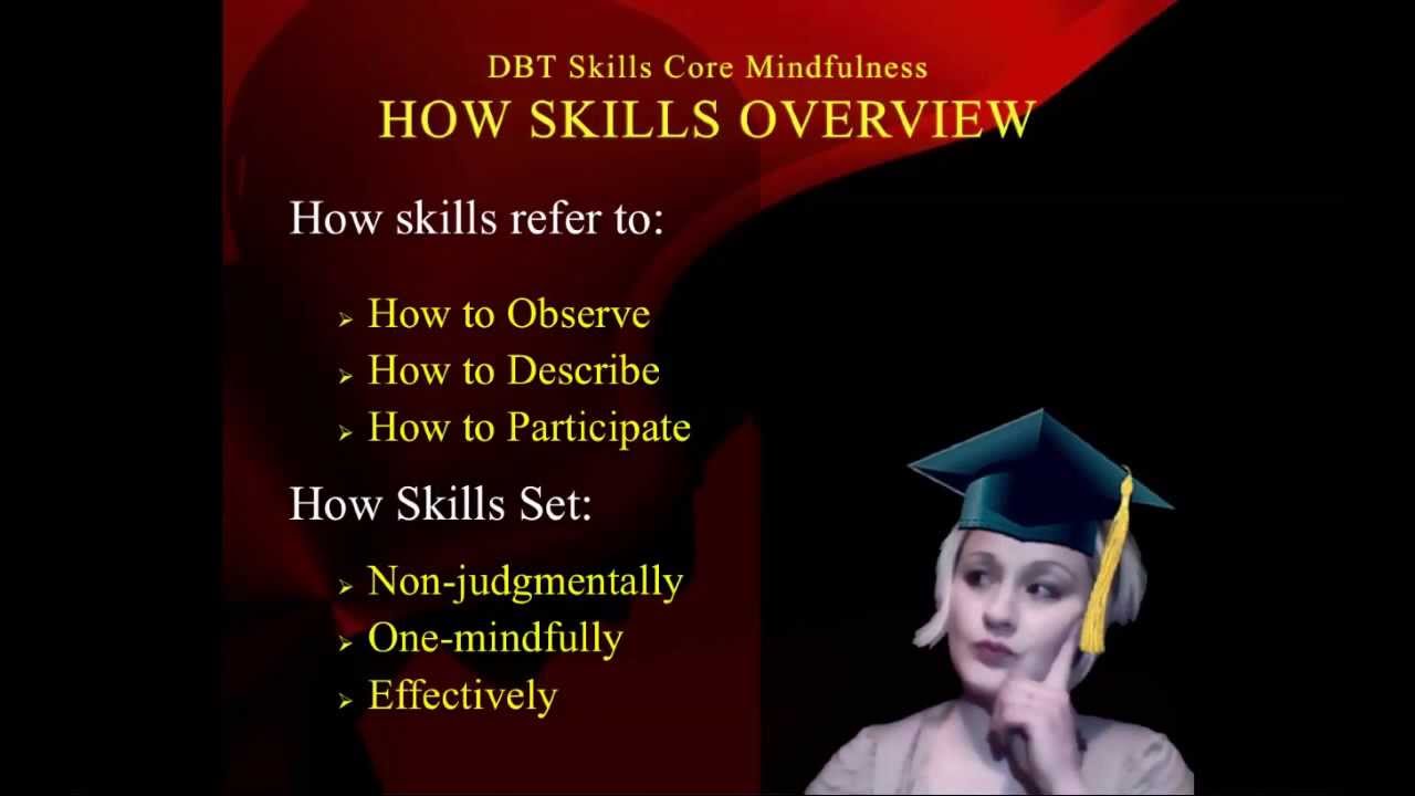DBT Peer Connections: Episode 1d - Core Mindfulness Skills - by Rachel Gill