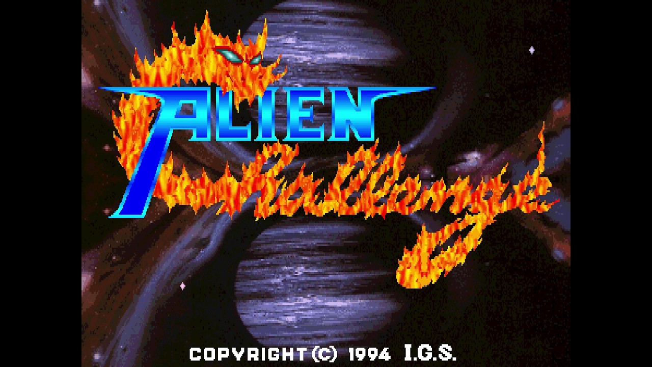 Alien Challenge. [Arcade - IGS]. (1994). Full Dougster Play.