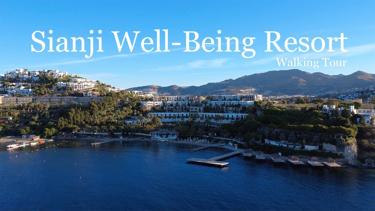 Sianji Well Being Resort, Bodrum, Türkiye 🇹🇷 | Walking Tour 4K