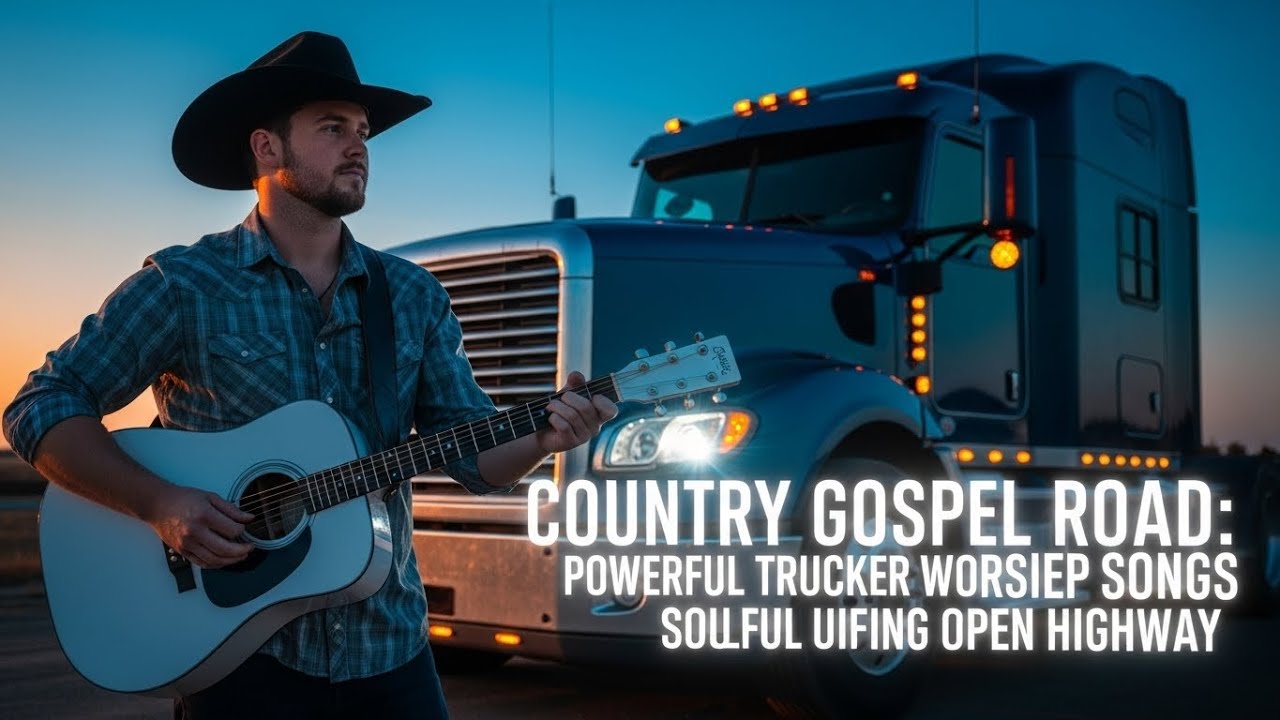 🚛🔥 Country Trucker Gospel – Powerful Country Worship for the Open Road!
