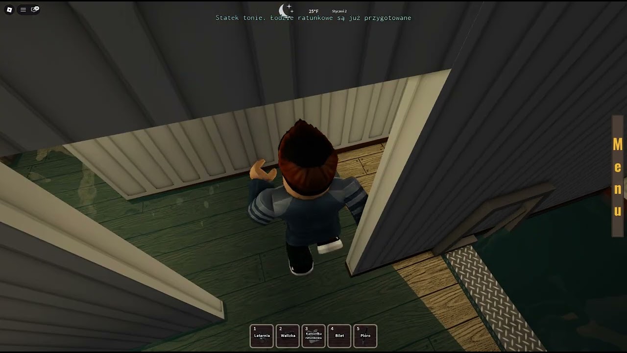 Roblox tonięcie statku.