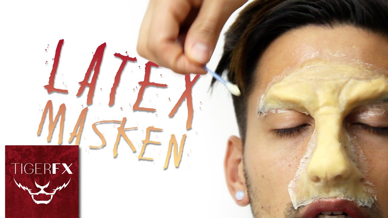 Latex Masken herstellen und ankleben | TigerFX