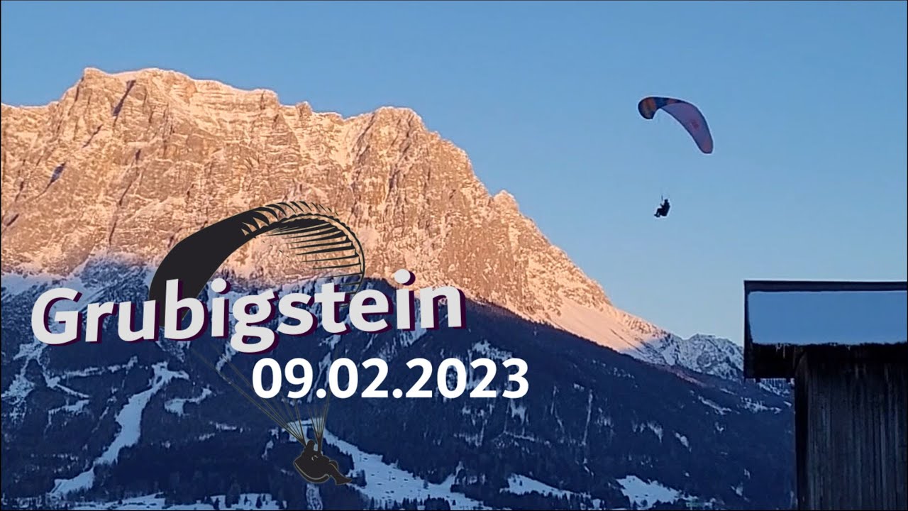 Bergwindflucht und erste Thermik am Grubigstein