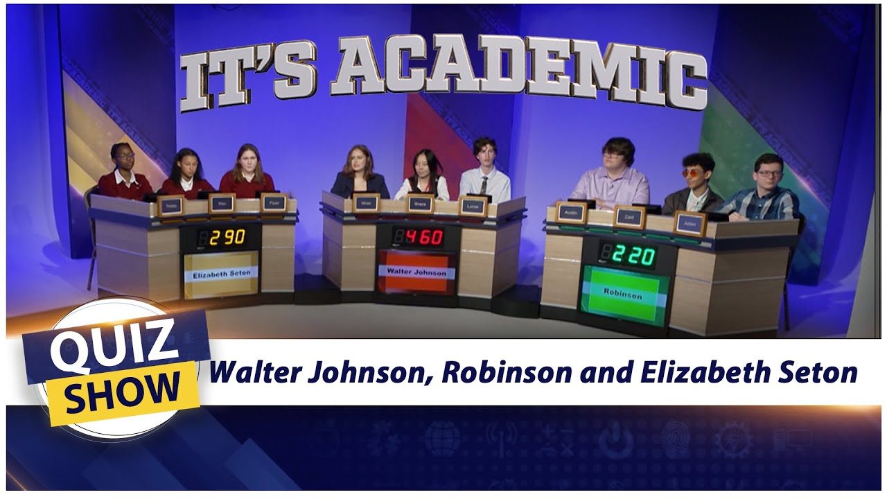 It's Academic: Walter Johnson, Robinson and Elizabeth Seton | February 17, 2024