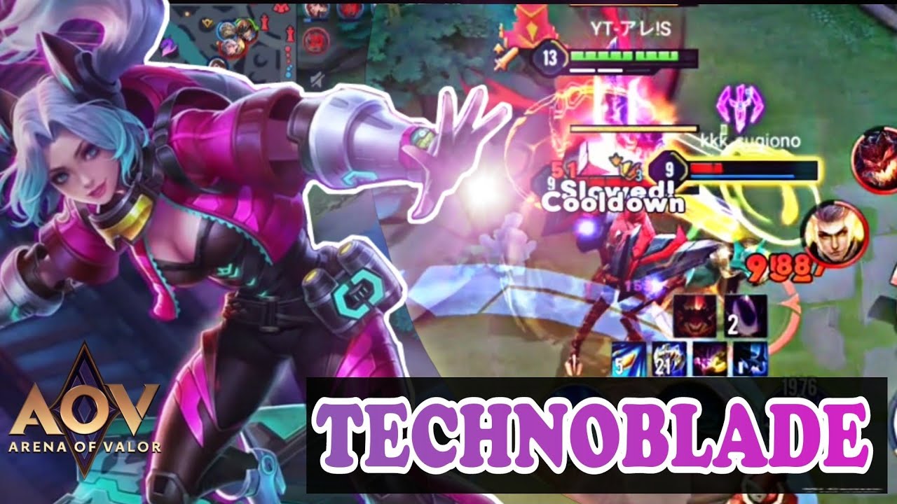 BUTTERFLY SKIN TECHNOBLADE | Arena Of Valor