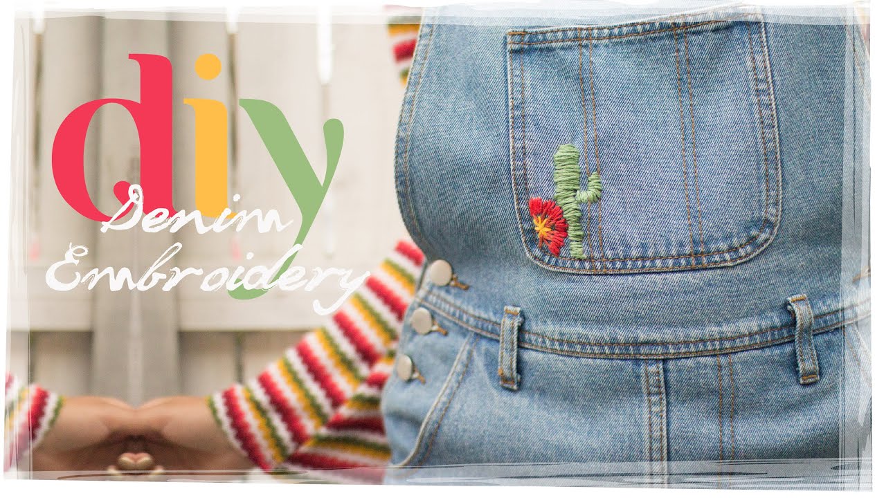 DIY CACTUS EMBROIDERY