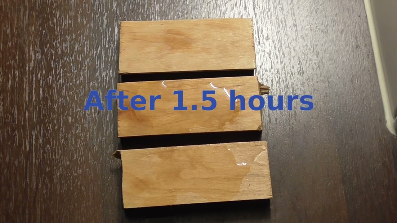 Saunan k&auml;sittelyaineet testiss&auml; / Wood protection test: Wood wax vs. paraffin oil