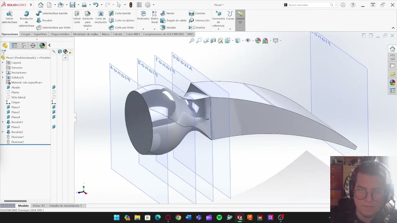 Solidworks 2024: Recubrir