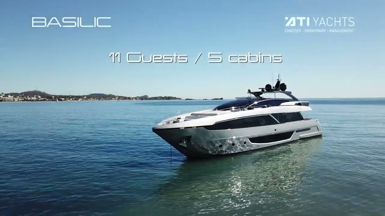 Location Yacht Riva 100 - ATI Yachts