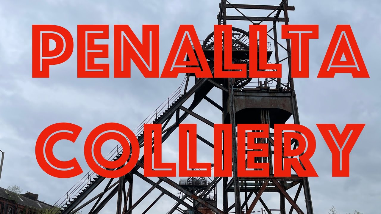 Abandoned derelict Penallta Colliery