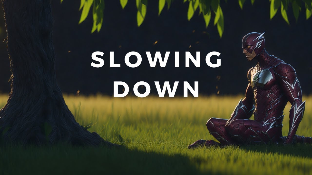 The Flash Talks to you about Slowing Down