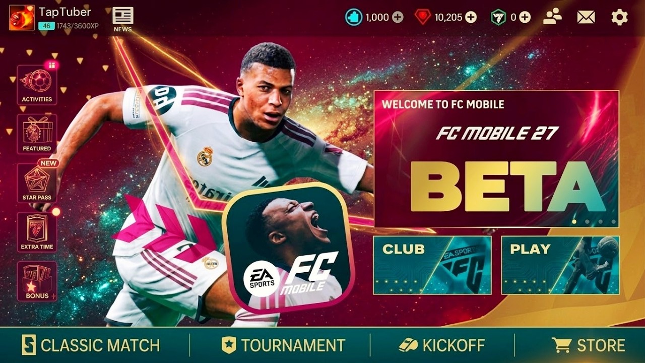FC 27 BETA MOBILE ( FOR ANDROID ) FC MOBILE 27 CUSTOM CUP - EA FC 2027 UPDATE FIFA16