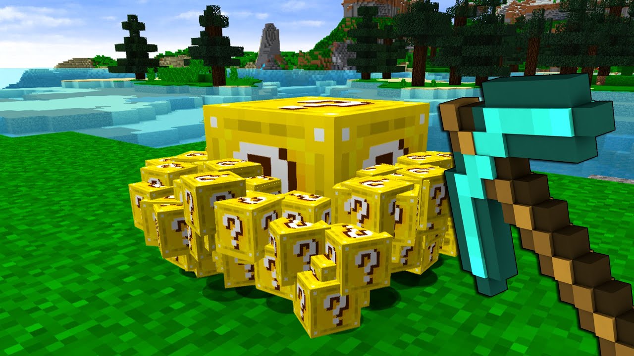 APRO 1.000.000 DI LUCKY BLOCK FORTUNATI SU MINECRAFT ITA!!