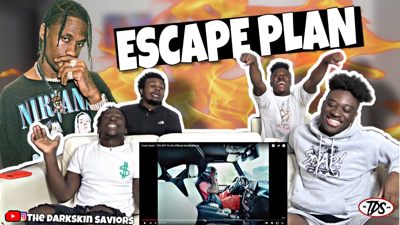 Travis Scott - ESCAPE PLAN (Official Music Video) REACTION