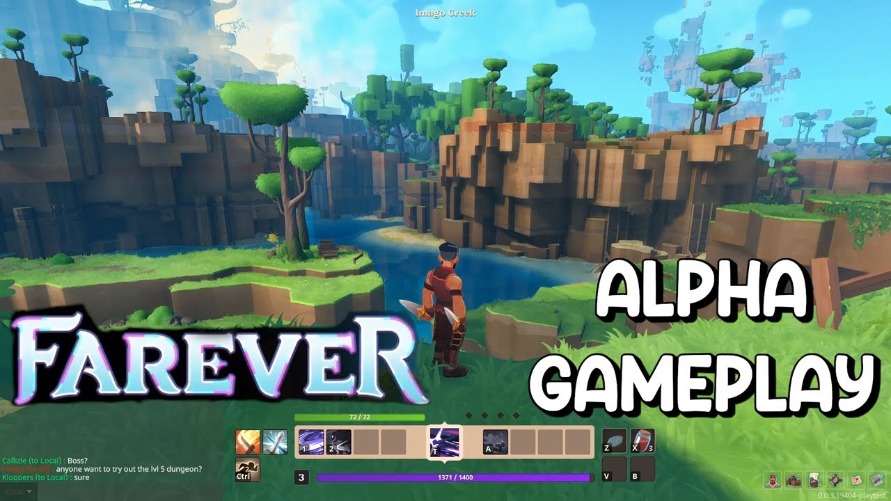 New online RPG! |Farever| Alpha Gameplay
