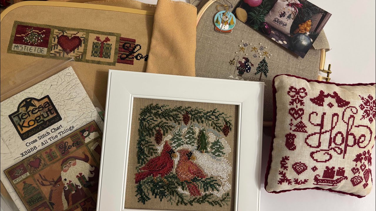 61. Вишивка 29.12-09.01 фініши, просування, всі розпочаті процеси Teresa Kogut, Shepherd’s Bush 