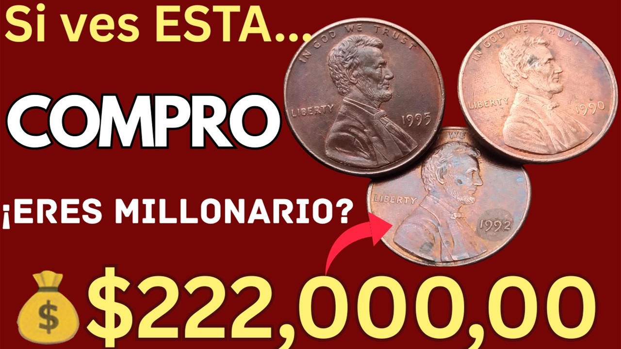 3 monedas raras con errores… ¡cada una podría valer $222,000! (Revisa la Tuya AHORA)